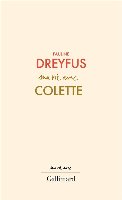 Front cover_Ma vie avec Colette
