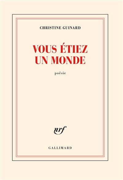 Front cover_Vous étiez un monde