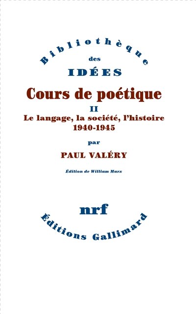 Front cover_Le langage, la société, l'histoire
