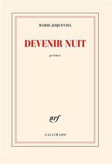Front cover_Devenir nuit : po&egrave;mes