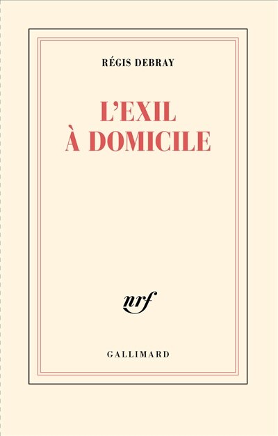 Front cover_L'exil à domicile