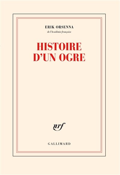 Front cover_HISTOIRE D'UN OGRE