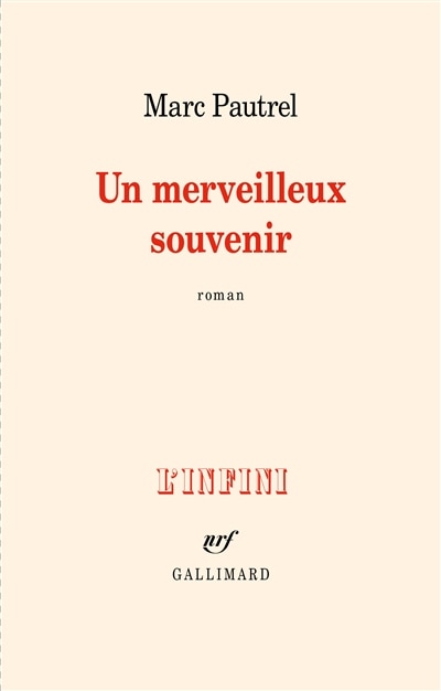 Front cover_Un merveilleux souvenir