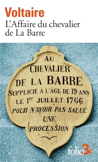 Front cover_L'affaire du chevalier de La Barre ; L'affaire Lally
