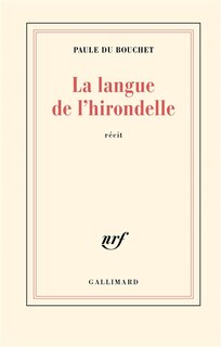 Front cover_La langue de l'hirondelle