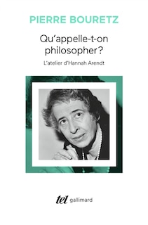 Front cover_Qu'appelle-t-on philosopher ?