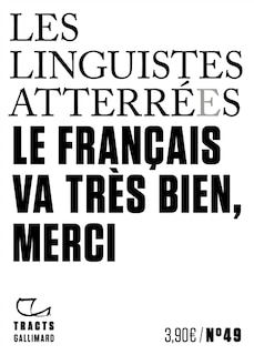 Couverture_LE FRANÇAIS VA TRÈS BIEN, MERCI