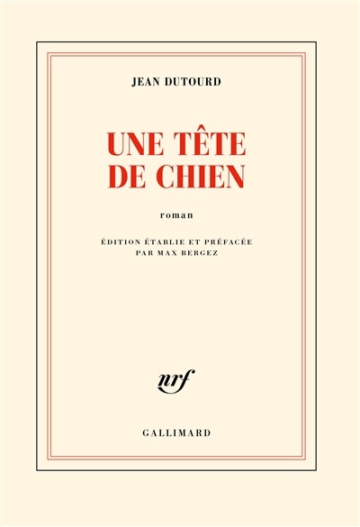 Front cover_Une tête de chien
