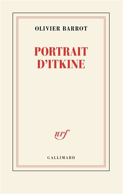 Front cover_Portrait d'Itkine