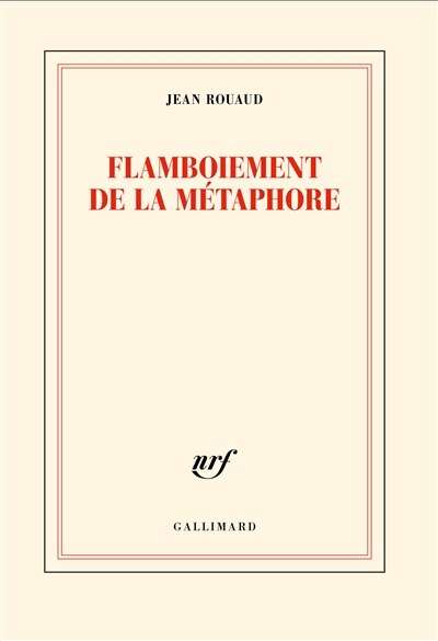 Couverture_Flamboiement de la métaphore