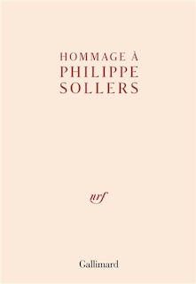 Front cover_Hommage à Philippe Sollers