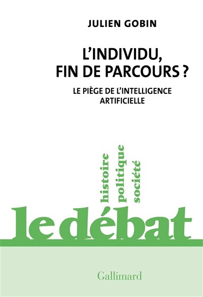 Couverture_L' individu, fin de parcours ?