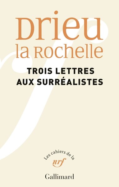 Couverture_Trois lettres aux surréalistes