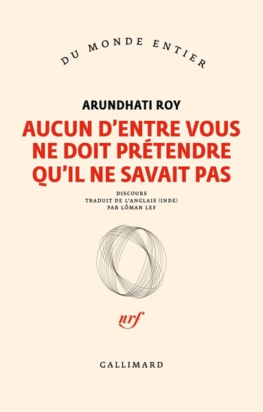Couverture_AUCUN D'ENTRE VOUS NE DOIT PRÉTENDRE QU'IL NE SAVAIT PAS