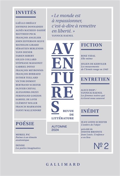 Front cover_Aventures, n°2