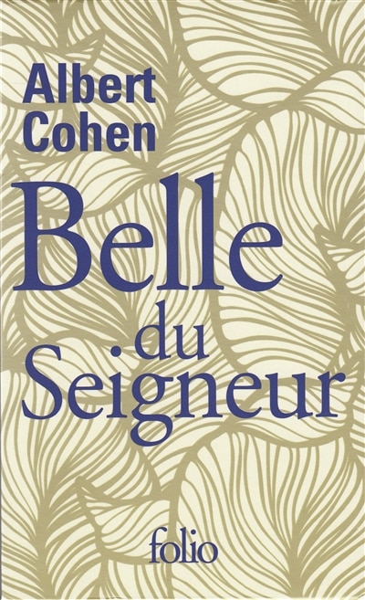 Front cover_Belle du seigneur