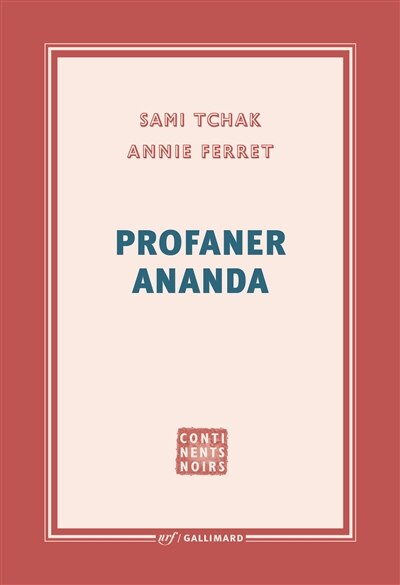 Front cover_Profaner Ananda
