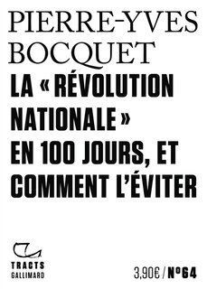 Front cover_La révolution nationale en 100 jours, et comment l'éviter