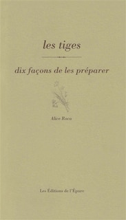 Couverture_Les tiges : dix façons de les préparer