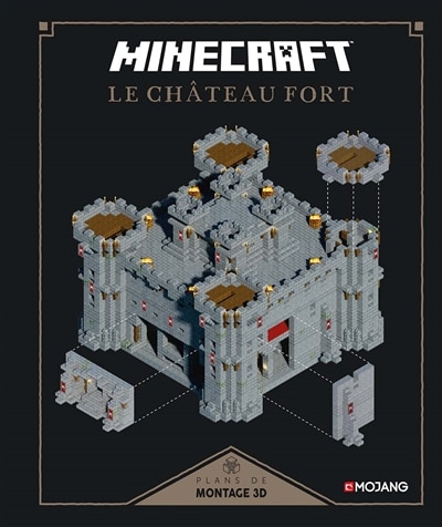 Couverture_Minecraft : le château fort