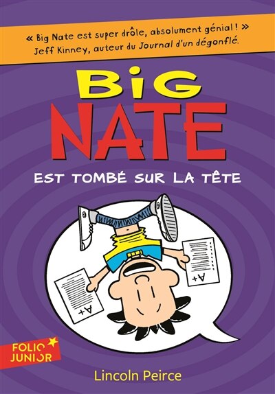 Front cover_Big Nate est tombé sur la tête