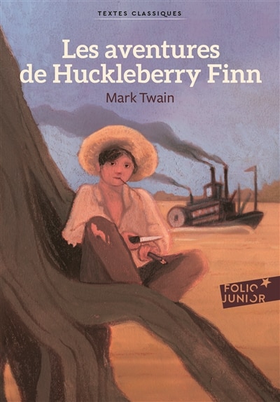 Front cover_Les Aventures D'huckleberry Finn