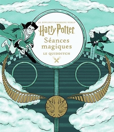 Couverture_HARRY POTTER SÉANCES MAGIQUES : LE QUIDDITCH