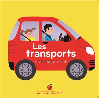 Couverture_Les transports : mon imagier anim&eacute;