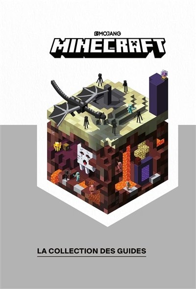 Couverture_Minecraft : la collection des guides officiels