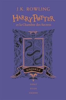 Couverture_Harry Potter et la chambre des secrets : Serdaigle : esprit, étude, sagesse