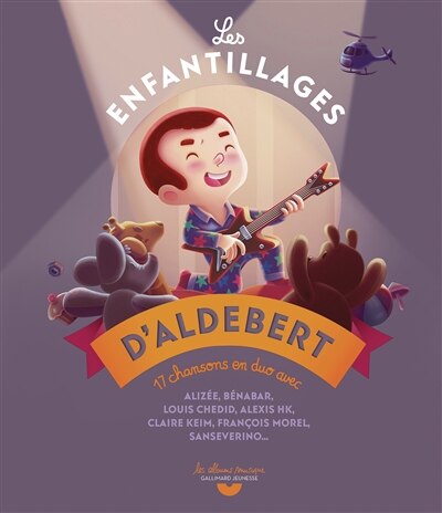 Front cover_Les enfantillages d'Aldebert