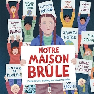 Couverture_Notre maison brûle : l'appel de Greta Thunberg pour sauver la planète