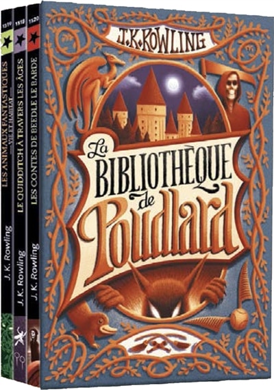 Couverture_La bibliothèque de Poudlard
