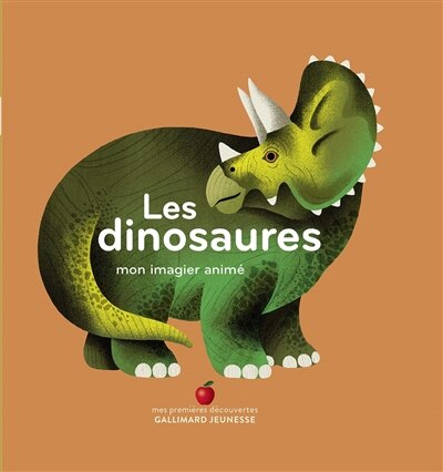 Couverture_Les dinosaures : mon imagier anim&eacute;