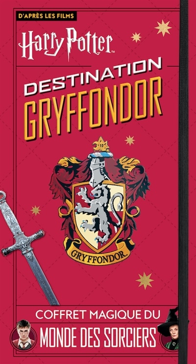 Couverture_Destination Gryffondor : d'après les films Harry Potter : coffret magique du monde des sorciers