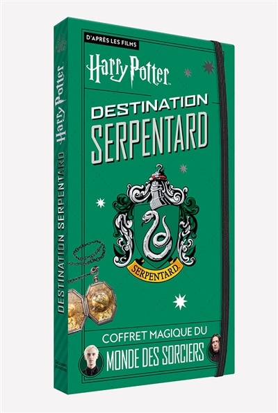 Couverture_Destination Serpentard, Harry Potter : coffret magique du monde des sorciers
