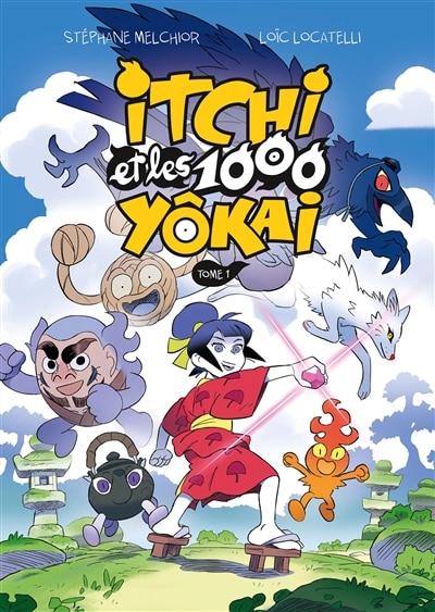 Couverture_Itchi et les 1.000 yôkai, Vol. 1