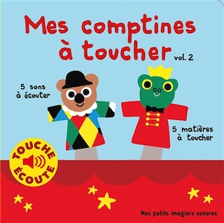 Couverture_Mes comptines &agrave; toucher, Vol. 2