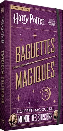 HARRY POTTER, COFFRET MAGIQUE DU MONDE DES SORCIERS 6 - BAGUETTES MAGIQUES (TP)