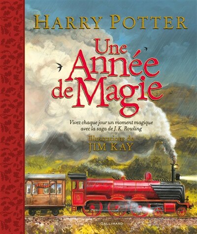 Front cover_Harry Potter : une année de magie : vivez chaque jour un moment magique avec la saga de J.K. Rowling