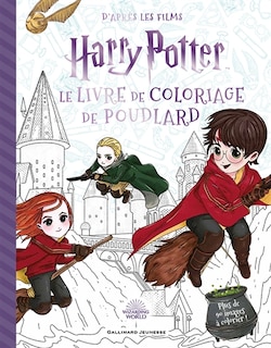 Le livre de coloriage de Poudlard: d'après les films Harry Potter