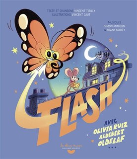 Couverture_Flash : le petit papillon dont les minutes sont contées