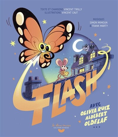 Couverture_Flash : le petit papillon dont les minutes sont contées