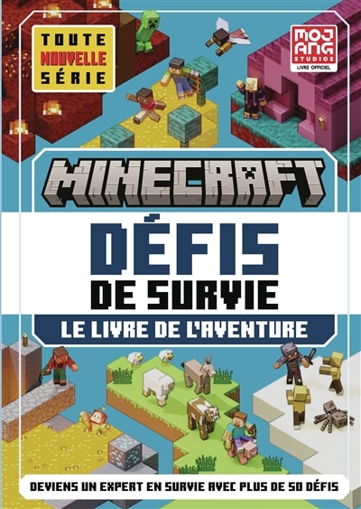 Couverture_MINECRAFT CHALLENGES DE SURVIE