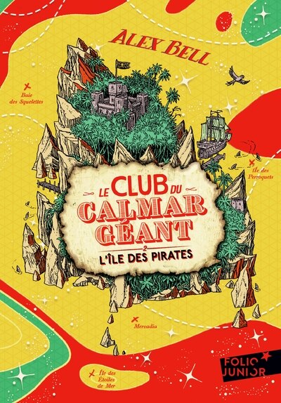Couverture_LE CLUB DU CALMAR GÉANT T02 - L'ÎLE DES PIRATES