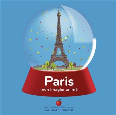 Couverture_Paris : mon imagier anim&eacute;