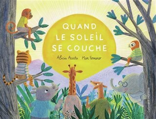 Front cover_Quand le soleil se couche