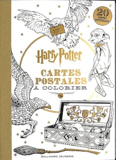 Couverture_Harry Potter : cartes postales à colorier