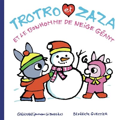 Front cover_Trotro et Zaza et le bonhomme de neige géant