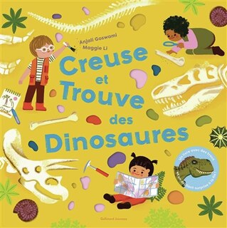 Front cover_Creuse et trouve des dinosaures